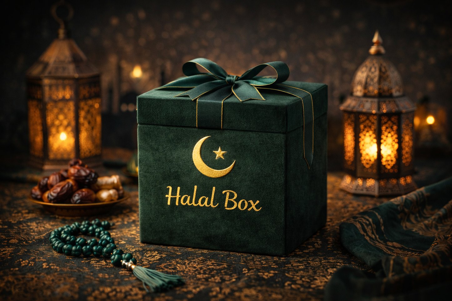 Halal Gift Box - Packed with Gifts & Accessories