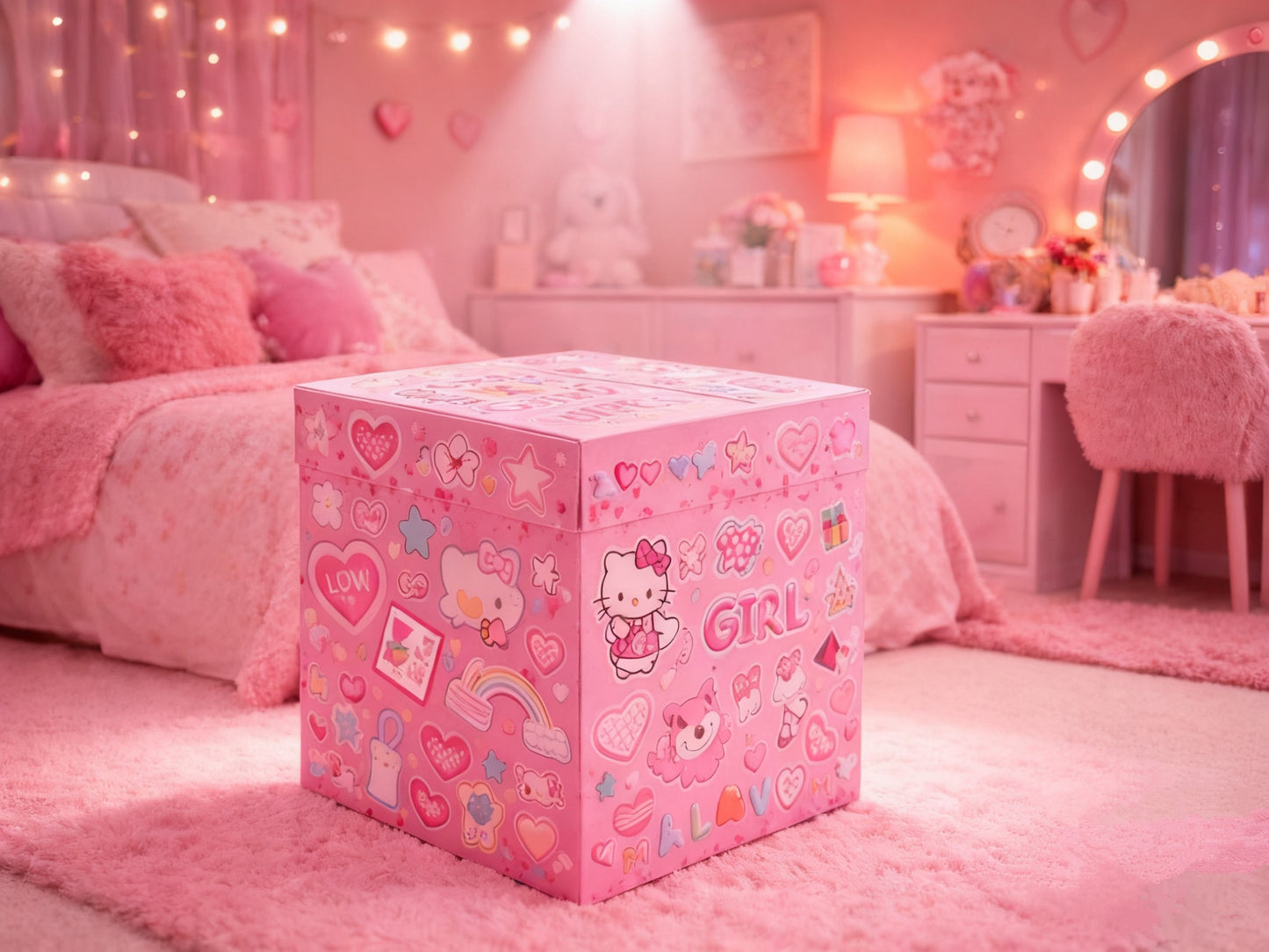 Girls PINK Box – Packed with Gifts & Accessories