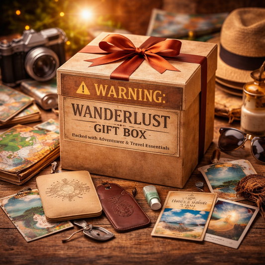 Wanderlust Gift Box - Packed with Travelling Gifts