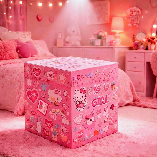 Girls PINK Box – Packed with Gifts & Accessories